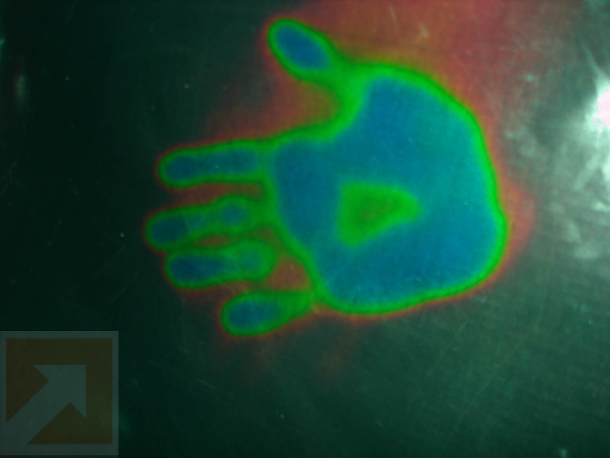 Color-Change Handprint