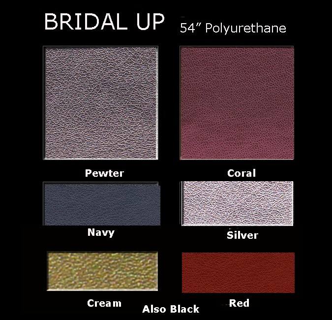 Bridal up Polyurethane Color Card
