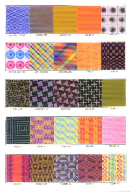 Lenticular Sheet Color Card