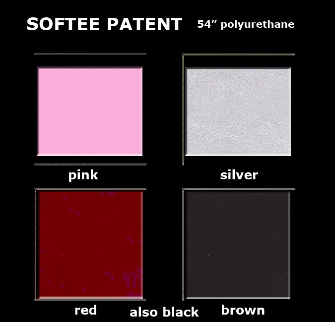 Softee Patent Polyurethane Color Card