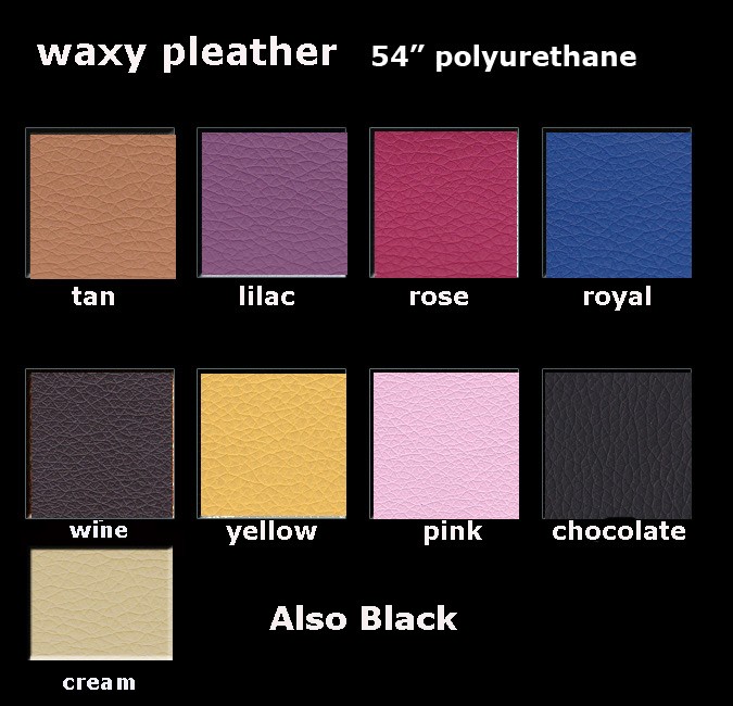 Waxy Pleather Polyurethane
