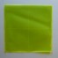 Flourescent Yellow Cube Light Sheet